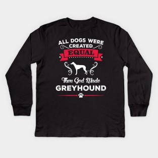 Greyhound Kids Long Sleeve T-Shirt